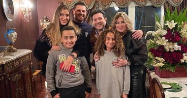هانى شاكر يحتفل بعيد ميلاد أحفاده "ديدو ولولو": أغلى حاجة فى حياتنا