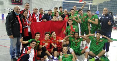 المغرب تهزم الكونغو الديمقراطية 1/3 فى بطولة أفريقيا لشباب الطائرة.. صور 