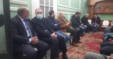 أهالى رشيد يتوافدون على منزل رجل الأعمال ياسين عجلان لتقديم واجب العزاء..فيديو