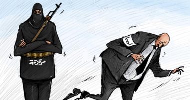 كاريكاتير صحيفة إماراتية.. الميليشيات تحرم ليبيا من الاستقرار
