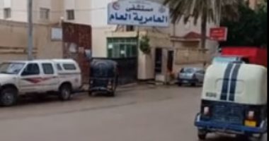وصول مصابى حادث غرق مركب الإسكندرية لمستشفى العامرية العام.. فيديو