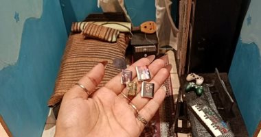 الأماكن كلها مشتاقة لك.. آلاء تحيى ذكرى أخيها الراحل بماكيت مصغر لغرفته