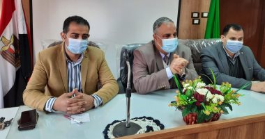وكيل وزارة الشباب والرياضة بالقليوبية يجتمع بمسؤولى التخطيط والتفتيش بالإدارات الفرعية