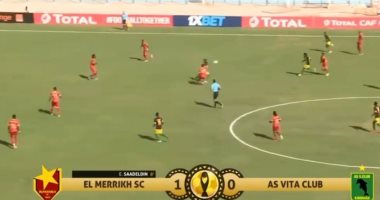 مجموعة الأهلى..المريخ السودانى يتأخر بهدفين أمام فيتا كلوب فى الشوط الأول 