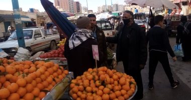 ضبط شيش بالمقاهى والتحفظ على إشغالات الطريق بمدينة مرسى مطروح