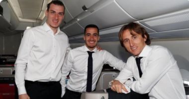 بعثة ريال مدريد تتوجه إلى بيرجامو لمواجهة أتالانتا فى دوري الأبطال.. فيديو