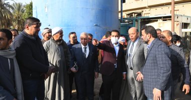نائب محافظ قنا يتفقد إحلال وتجديد محطة مياه شرب العسلية بالأشراف القبلية.. صور 
