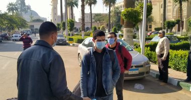 مدينة الطلبة بجامعة القاهرة تبدأ تسكين الطلاب وسط إجراءات وقائية.. صور