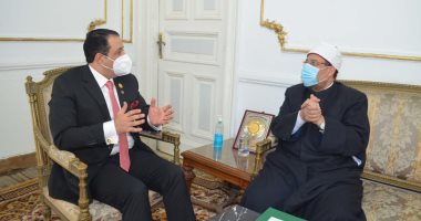 وزير الأوقاف يبحث مع نائب رئيس البرلمان العربى الإعداد لمؤتمر "حوار الأديان والثقافات"