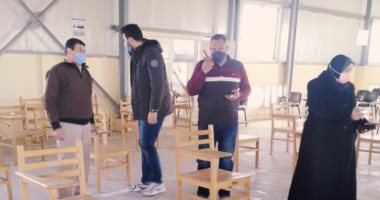 "حقوق طنطا" تنتهى من تعقيم لجان الامتحانات وتستعد لاستقبال الطلاب