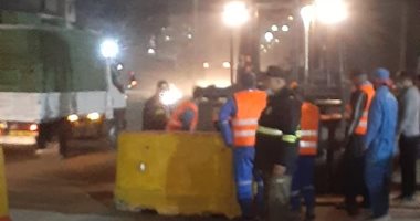 محافظ القليوبية يتابع رفع "حواجز النيوجيرسى" بالطريق الزراعى أمام قليوب