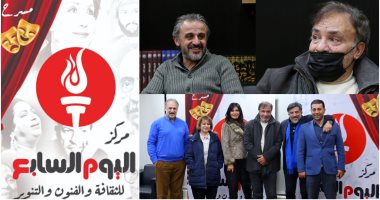 حمدي الوزير وشادي مؤنس يحضران اختبارات فرقة اليوم السابع المسرحية