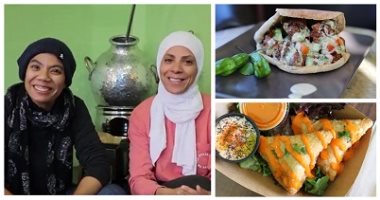 حكاية أول مطعم مصرى فى لاس فيجاس.. إيمان وآيات استهدفا النباتيين بالفول والطعمية.. الملوخية بشوربة الفول النابت عجبت الأجانب.. المحشي سموه Egyptian Risotto..وبيحلموا بعمل خط لإنتاج التوابل المصرية خاصة "الدُقة"
