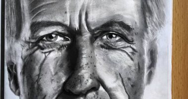 "أحمد" من القليوبية يشارك "صحافة المواطن" موهبته بالرسم