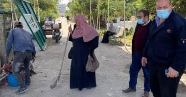 رئيس مدينة بورفؤاد يوجه برفع كفاءة المقابر