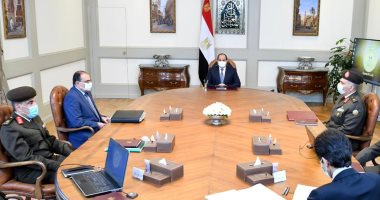 الرئيس السيسي: أحدث المعدات والآلات الإنشائية والهندسية لتنفيذ المشروعات القومية