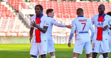 مبابى يقود باريس سان جيرمان لاكتساح ديجون برباعية فى الدورى الفرنسى.. فيديو