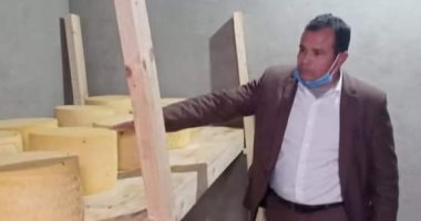 ضبط طن جبن رومى غير صالح للاستهلاك الآدمى فى الإسماعيلية