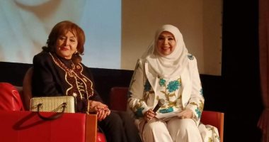 تكريم ليلى طاهر في مركز الإبداع بحضور سميحة أيوب وسميرة عبدالعزيز.. صور 