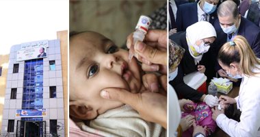 انطلاق حملة التطعيم ضد شلل الأطفال.. وزيرة الصحة: نجحنا فى الحصول على 38.2 مليون جرعة من التطعيمات.. ومشاركة 2800 سيارة إسعاف وقوافل علاجية للوصول إلى الأماكن النائية.. وتناشد أولياء الأمور بضرورة تطعيم أطفالهم