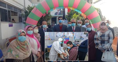 المحافظون يشهدون انطلاق الحملة القومية للتطعيم ضد مرض شلل الأطفال.. فرق طبية بالوحدات الصحية وأخرى متنقلة على البيوت.. محافظ القليوبية: 2291 فريقا طبيا لتطعيم 1116088طفلا.. و2552 فريقا لتطعيم 920 ألف طفل بسوهاج