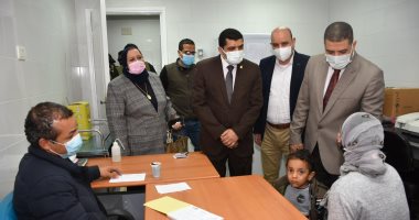 انطلاق القافلة التنموية الشاملة لجامعة عين شمس بحى الأسمرات