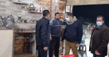 مصادرة 154 شيشة وضبط مصنعين بسكويت بدون ترخيص بالحيرة