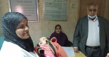 انطلاق الحملة القومية لتطعيم 81 ألف طفل ضد شلل الأطفال بقوص فى قنا.. صور