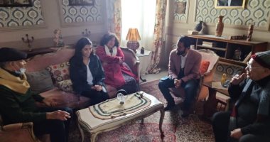 كواليس روبي وصلاح عبد الله في مسلسل "شقة 6".. صور 