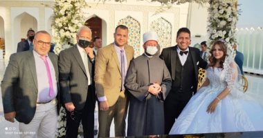 حفل زفاف الإعلامى "محمد مرعى" و"نورة معين" بحضور حشد كبير من الشخصيات العامة