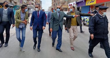 محافظ كفر الشيخ يتفقد أعمال الرصف وتطوير عدد من الشوارع والمحاور.. صور
