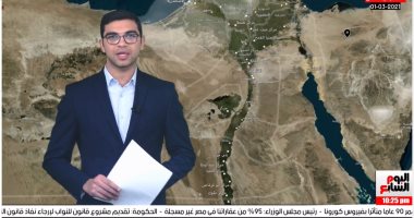 أمطار وطقس شديد البرودة.. الأرصاد تحذر من شبورة مائية.. فيديو