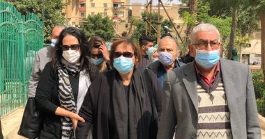تشييع جنازة الفنانة أحلام الجريتلي من مسجد القبة الفداوية بالعباسية.. فيديو