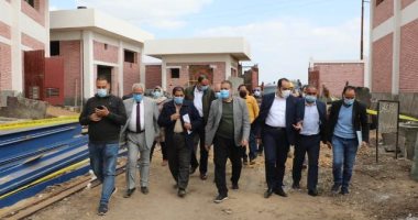 محافظ المنوفية يتفقد إنشاءات محطة معالجة صرف صحى كفر نفرة البحرى.. صور وفيديو