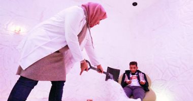 العلاج بالملح على نغمات الموسيقى.. كهوف استشفائية فى أراضى ليبيا