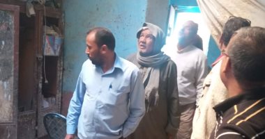 إصابة 6 أشخاص فى انهيار جزئى بمنزلين بإحدى قرى الأقصر