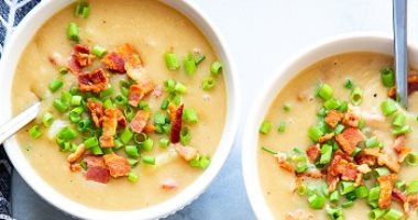طريقة عمل شوربة البطاطس فى 5 خطوات