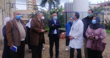 وكيل صحة الغربية يتفقد مستشفى قطور المركزى لمتابعة التطويرات الجديدة.. صور