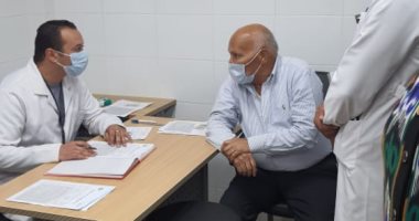 بدء تلقى كبار السن لقاح كورونا بمستشفيات كفر شكر ومعهد ناصر بشبرا