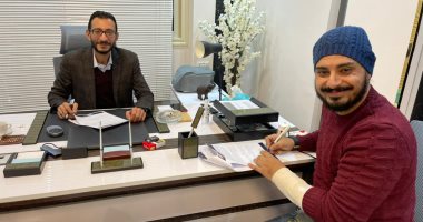 الفنان إسلام حافظ ينضم رسميا لأسرة فيلم "آل هارون".. صور