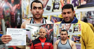 "الثالث عالميًا والثانى إفريقيا".. قصة كفاح بطل العالم للمكفوفين فى رفع الأثقال.. مصطفى رميح ابن البحيرة فقد بصره بشكل مفاجئ فتحدى الظروف.. حقق عددا من البطولات الدولية ويحلم بالأولمبياد.. صور