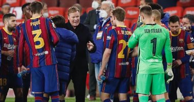 كومان بعد فوز برشلونة على إشبيلية وتأهله لنهائى كأس الملك: فخور بفريقى