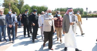 محافظ جنوب سيناء يتابع استعدادات مدينة طابا لاحتفالات المحافظة بعيدها القومى