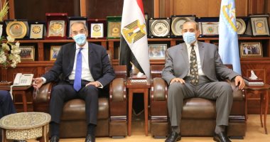 محافظ كفر الشيخ يستقبل وزير الاتصالات لافتتاح عدد من المشروعات التكنولوجية