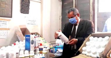 ضبط 388 زجاجة زيت مجهولة المصدر.. و1022 عبوة دواء بيطرى مخالف بالشرقية