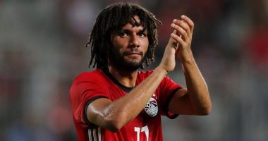 محمد الننى يستعد للمشاركة مع المنتخب بصورة بقميص الفراعنة