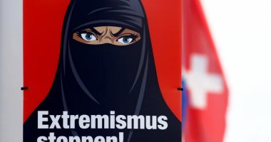 سويسرا تصوت على حظر ارتداء النقاب بنسبة 52% 