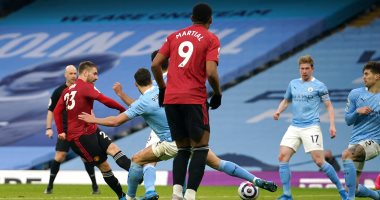 مانشستر يونايتد يوقف قطار انتصارات السيتي فى الدوري الإنجليزي