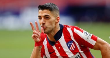 سواريز يسجل ثانى أهداف أتلتيكو مدريد أمام بلد الوليد بالدقيقة 67.. فيديو