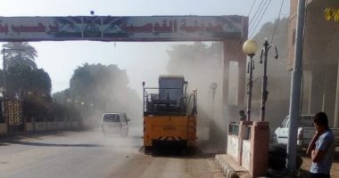 محافظ أسيوط يشدد على تكثيف النظافة ورفع القمامة وإزالة الأتربة وتسوية الشوارع